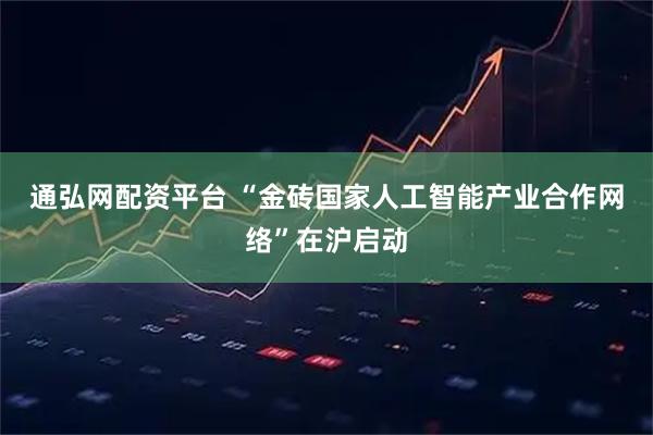 通弘网配资平台 “金砖国家人工智能产业合作网络”在沪启动